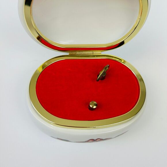 Vtg‎ 90's Christmas Music Box HERITAGE HOUSE Come All Ye Faithful Limited Crank - Picture 2 of 13